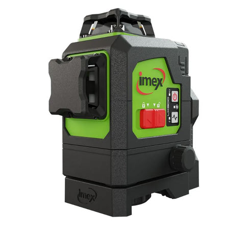 IMEX 3 X 360 Deg 1h2v Multiline Laser Level Green 012-LX3DG