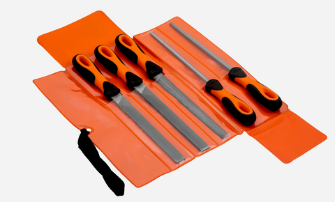 BAHCO File Set and Wallet 5 Piece 200mm 1-478-08-1-2