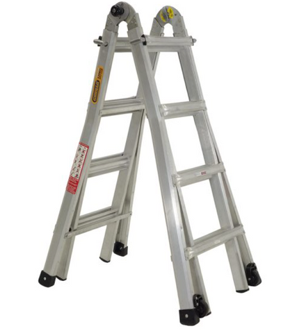 Gorilla Mighty 11 multi-purpose ladder Aluminium 120kg mm11-I
