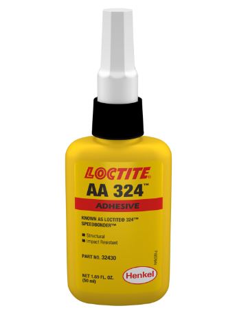 Loctite AA 324 Acrylic Adhesive High Impact Resistance 50ml Bottle AA-324-050ML/LOCTITE