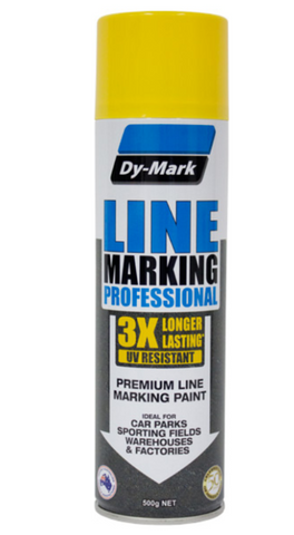 Dy-Mark Line Marking Professional Yellow Aerosol 41025005