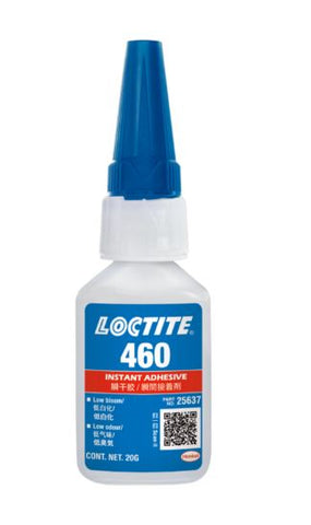 Loctite 460 Instant Adhesive Medium Viscosity Low Odour/Bloom 25ml Bottle 460-025ML/LOCTITE