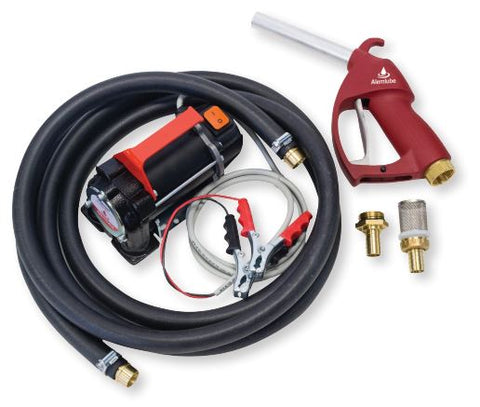Alemlube 12V Diesel Electric Pump Kit, 50LPM 52000