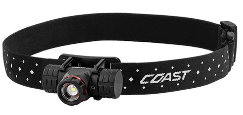 Coast XPH25R- Rechargeable Pure Beam Focusing LED Headlamp- 400 Lumens COAXPH25R