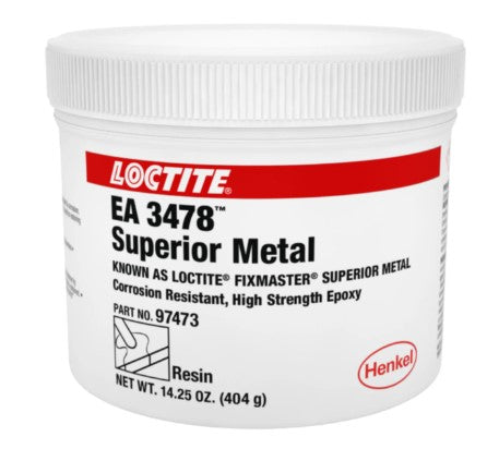 Loctite EA 3478 Fixmaster Superior Metal 408g Tub EA-3478-408G/LOCTITE