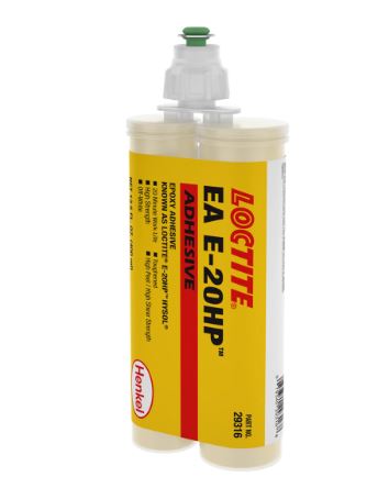 Loctite EA E20HP Epoxy Adhesive High Performance 50ml Dual Cartridge EA-E20HP-050ML/LOCTITE
