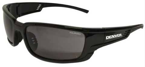 Denver Polarised Safety Glasses, Black Frame EDE308