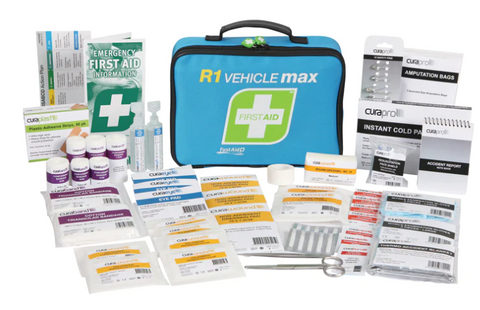 FastAid R1 Vehicle Max First Aid Kit, Soft Pack FAR1V30