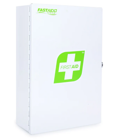 FastAid Empty Metal First Aid Box FEM900