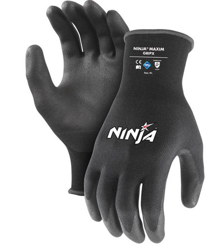 Ninja HPT GripX Gloves Black Sizes Small to 2 Ex Large NIGRPXHPTBK000M