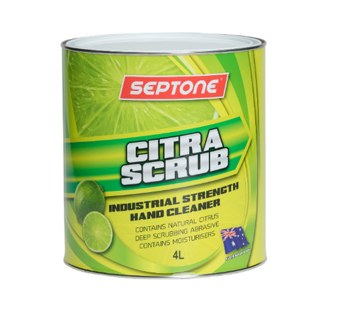 Septone Citra Scrub Hand Cleaner 4 Litre IHCS4