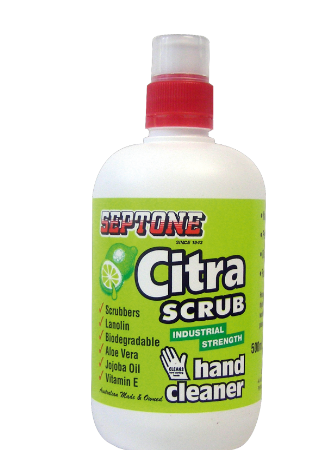 Septone Citra Scrub Hand Cleaner 500ml IHCS500