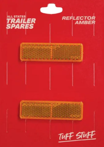 All States Trailer Reflector Amber x 2 R4105