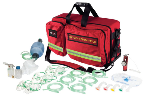 FastAid Trek Oxygen Kit, Oxy-Rescue Medic, Soft Case ROK125