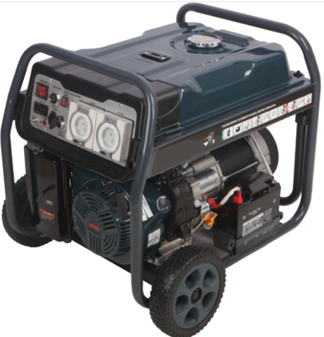 Dunlite 3.75 kVA Welling & Crossley Portable Generator with E-Start WC-P3750