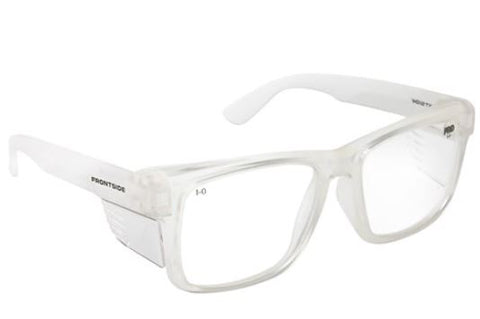 Paramount Safety Glasses Frontside Clear Lens With Clear Frame 6500