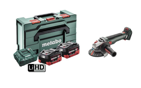 Metabo Brushless 1 Piece Cordless 18 V Variable Speed Angle Grinder Kit AU61305700
