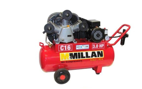 McMillan Air Compressor 16cfm- 3.0hp – 240V C16