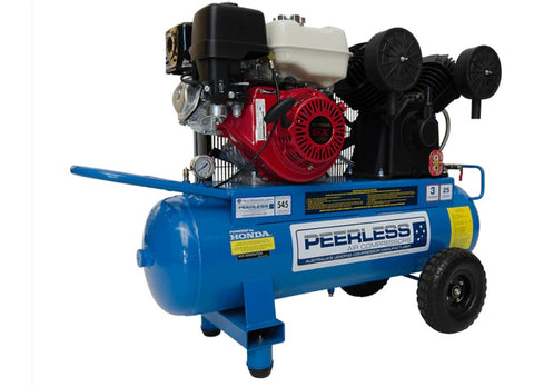 Peerless PV25 Air Compressor Petrol PV25 545LPM Honda GX2570 00561