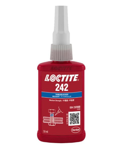Loctite 242 Threadlocker Medium Strength /Viscosity Blue 50ml 242-050ML/LOCTITE