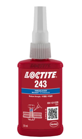 Loctite 243 Threadlocker Medium Strength Blue 50ml 243-050ML/LOCTITE