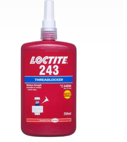 Loctite 243 Threadlocker Medium Strength Blue 250ml 243-250ML/LOCTITE