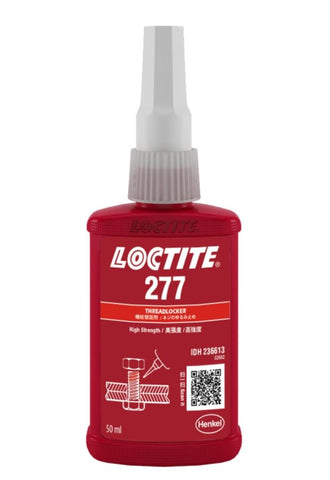 Loctite 277  Very High Strength Threadlocker Chemical Resist 50ml 277-050ML/LOCTITE