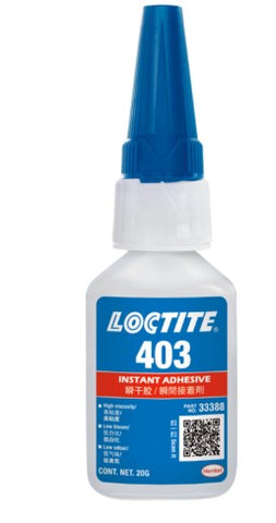 Loctite 403 Instant Adhesive High Viscosity Low Odour/Bloom 20g 403-20G/LOCTITE