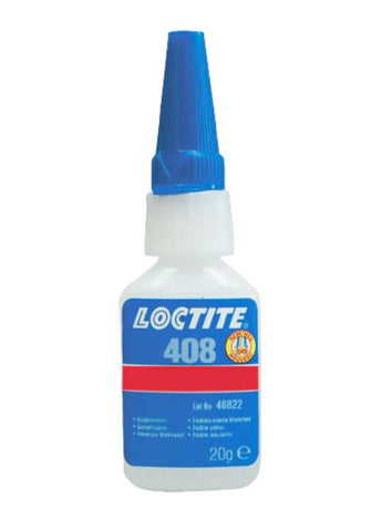 Loctite 408 Low Vapor, Low Odor and Low Bloom Instant Adhesive 20gms 40822