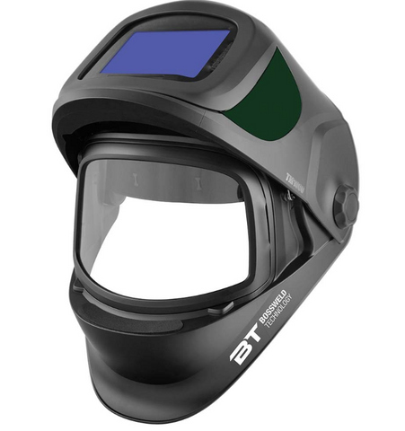 Bossweld Bt / Tecmen Flip Front Welding Helmet Iexp 950s Matt Black 703110