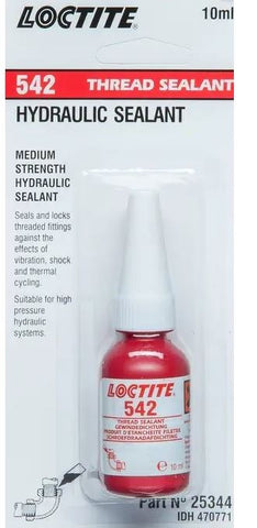 Loctite 542 Hydraulic Fast Cure Thread Sealant 10ml 542-010ML/LOCTITE