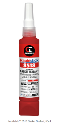 Rapidstick 8518 Gasket Sealant (Contaminated Surfaces, Semi-Flex Bonding) 50ml 8518-50