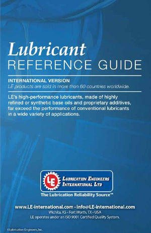 Lubrication Engineers Lubricant Reference Guide
