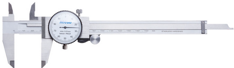 Accud 150mm Metric Dial Caliper AC-101-006-11