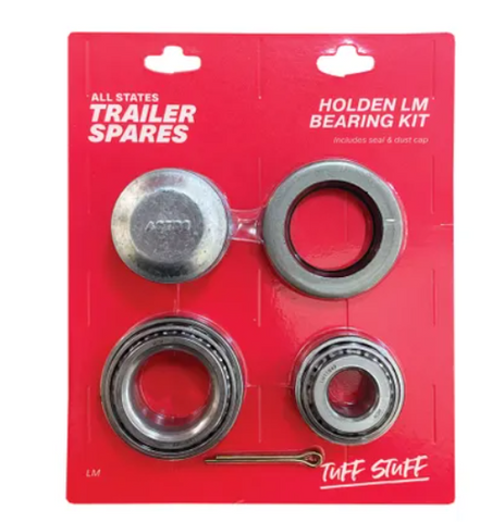 All States Trailer Spares Bearing Kit with Seal Cap and Split Pin Holden LM R1960