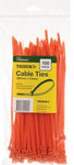 Tridon ORANGE Cable Ties 200mm x 4.8mm PK 100 CT205RACD
