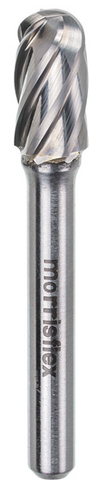 Morrisflex Non-ferrous Radiused Cylinder Burr - Size 3 CBSC3NF
