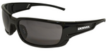 Denver Premium Safety Glasses, Black Frame Smoke Lens EDE307