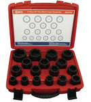 Genius Tools 17 Piece 3/4″ Dr. Metric Impact Socket Set IS-617E