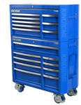 Kincrome CONTOUR Workshop Tool Kit 475 Piece 17 Drawer 42" Blue  K1970 Pick Up In Store