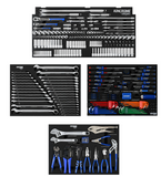 Kincrome CONTOUR Workshop Tool Kit 475 Piece 17 Drawer 42" Black  K1970B Pick Up In Store