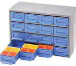Kincrome Multi Cabinet 16 Drawer / 64 Trays Interlockable K7640