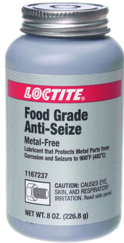 Loctite LB 8014 Anti Seize Lubricant Food Grade 8oz 226.8gm Tub LB-8014-226G/LOCTITE