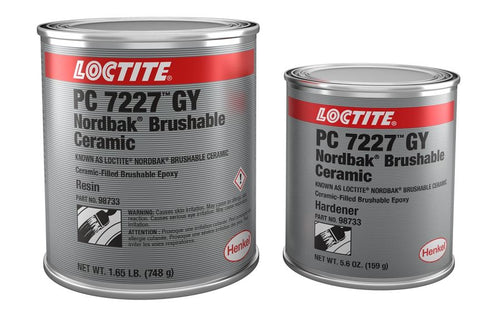 Loctite PC 7227 Brushable Ceramic Reinforced Epoxy Kit Grey 1kg PC-7227-01KG/LOCTITE