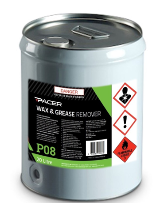 Pacer P08 Wax & Grease Remover 20lt PWGR20