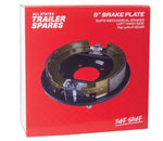 All States Trailer 9 inch Mechanical Backing Plate Left R1604L