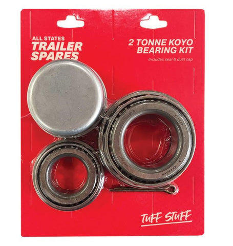 All States Trailer Bearing Kit w/Seal & Cap 2T R1954