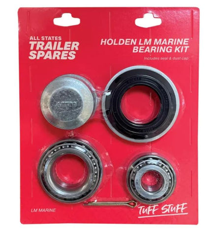 All States Trailer Bearing Kit w/Seal Cap and Split Pin Holden LM Marine R1960M