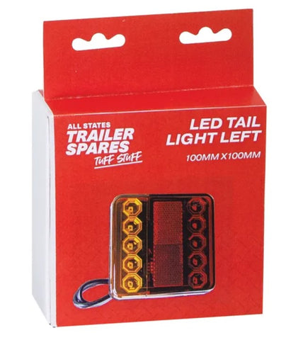 All States Trailer LED Tail Light 100mm R4122LEDLH