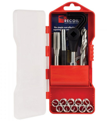 Recoil Unc Thread Repair Kit 1/4 – 20 Pitch with 10 Inserts RC33048